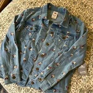 Super cute Minnie Mouse Jean Jacket